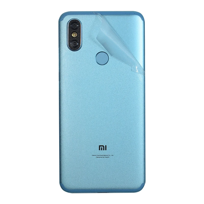 Back Cover Film For Xiaomi Mi A2 MiA2 Ultra-thin Transparent Matte Protective Film For Xiaomi A2 MiA2 6X Back Sticker 5.99 Inch (4)