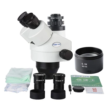 3.5X-45X Industrial Trinocular Stereo Microscope Lens 1/3 CTV Adapter Microscope Camera Interface WF10X/20mm Eyepiece
3.5X-45X Industrial Trinocular Stereo Microscope Lens 1/3 CTV Adapter Microscope Camera Interface WF10X/20mm Eyepiece