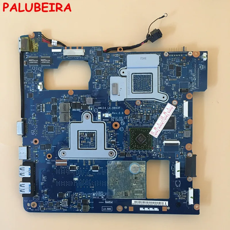 PALUBEIRA For Samsung NP355 NP355C4C NP355V5C Laptop Motherboard QMLE4 LA-8863P BA59-03567A DDR3 video chip
PALUBEIRA For Samsung NP355 NP355C4C NP355V5C Laptop Motherboard QMLE4 LA-8863P BA59-03567A DDR3 video chip