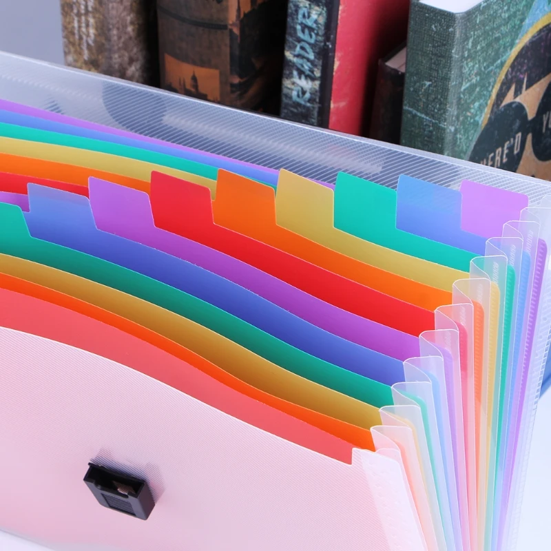 A4 Rainbow Expanding Document Folder 13 Pocket Office School Chancery Portable Accordion Bag
A4 Rainbow Expanding Document Folder 13 Pocket Office School Chancery Portable Accordion Bag