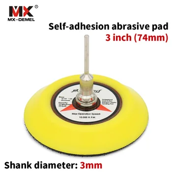MX-DEMEL Disc Sandpaper Self-adhesion Abrasive Pad 3mm Shank Dia Polishing Abrasive Tools Dremel Electric Grinder Accessories
MX-DEMEL Disc Sandpaper Self-adhesion Abrasive Pad 3mm Shank Dia Polishing Abrasive Tools Dremel Electric Grinder Accessories