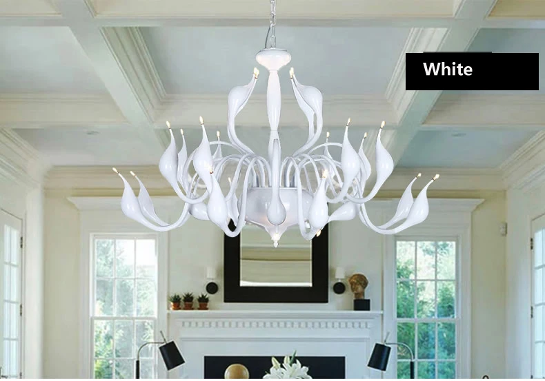 T Swan Modern Chandelier Lamp Modern Fashion Living Room Hall Dining Room Lamp Romantic Light
T Swan Modern Chandelier Lamp Modern Fashion Living Room Hall Dining Room Lamp Romantic Light