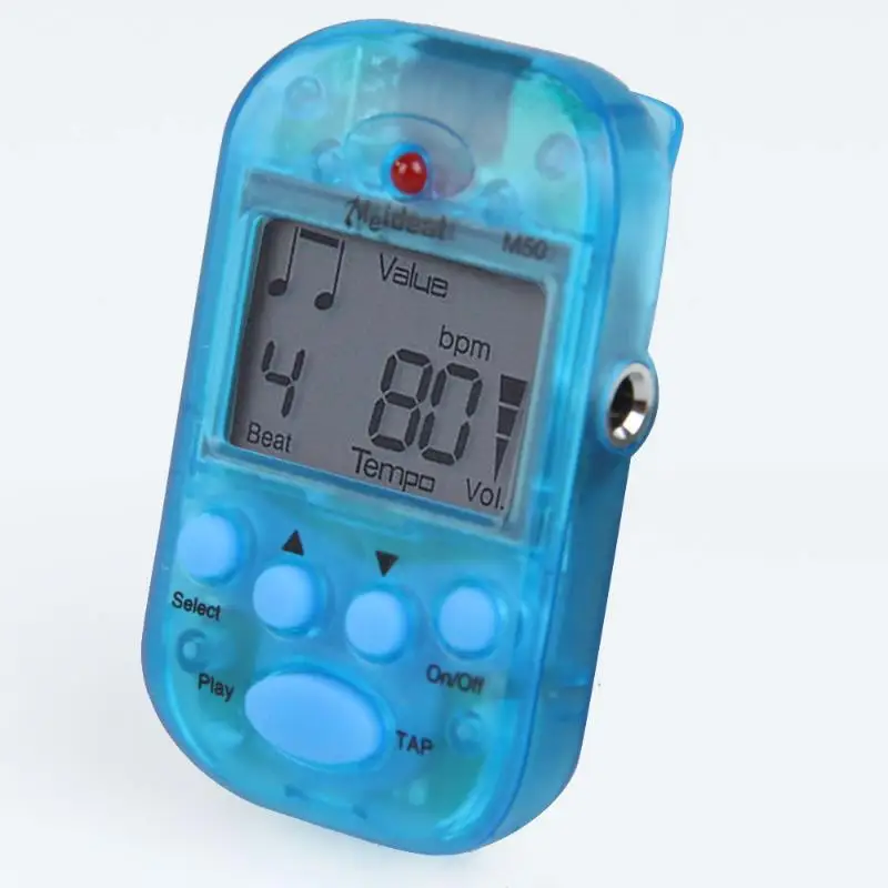4 Colors Mini Professional Metronome M50 Digital LCD Clip-on Digital Tuner for Guitar Piano Guitar Accessories Mooer Pedal Guita
4 Colors Mini Professional Metronome M50 Digital LCD Clip-on Digital Tuner for Guitar Piano Guitar Accessories Mooer Pedal Guita