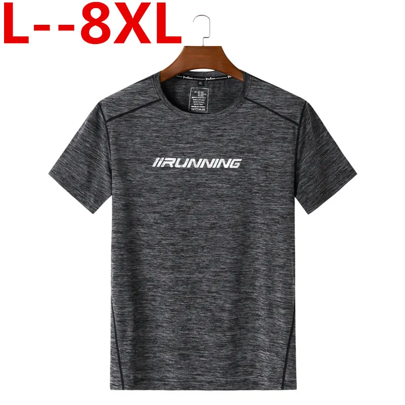 summer new casual t shirt men's round neck quick-drying breathable t shirt men's stretch fitness t-shirt plus size 8XL 6XL 5XL
summer new casual t shirt men's round neck quick-drying breathable t shirt men's stretch fitness t-shirt plus size 8XL 6XL 5XL