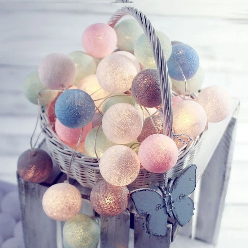 Thai handmade cotton ball led bulb led small lanterns decorative string lights stars string 3m for christmas festival decoration
Thai handmade cotton ball led bulb led small lanterns decorative string lights stars string 3m for christmas festival decoration