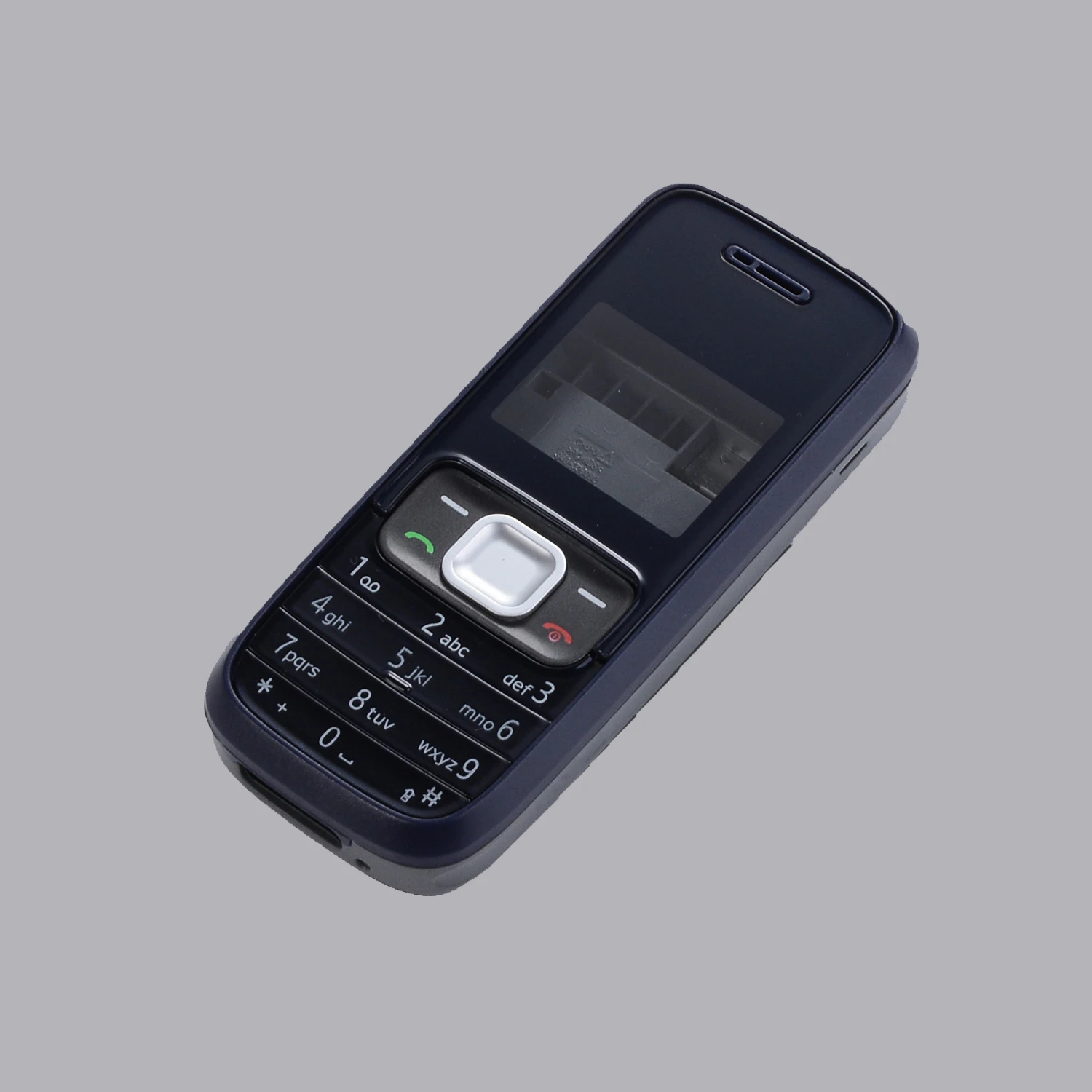 Корпус корпуса для Nokia 1209 передняя рамка + отсек аккумулятора английская