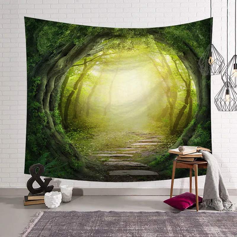 Spiritual Tapestry Wall Fabric Forest Farmhouse Decor Wall Carpet Hanging On The Wall Blanket Home Textile Beach Towel
Spiritual Tapestry Wall Fabric Forest Farmhouse Decor Wall Carpet Hanging On The Wall Blanket Home Textile Beach Towel