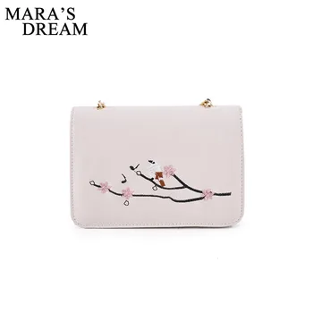 Mara's Dream 2018 Women Shoulder Bags Embroidery Women Crossbody Bags Small Floral High Quality PU Leather Ladies Messenger Bags
Mara's Dream 2018 Women Shoulder Bags Embroidery Women Crossbody Bags Small Floral High Quality PU Leather Ladies Messenger Bags