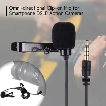 VELEDGE VD-S1 Lavalier Microphone Lapel Mic Clip-on Omnidirectional Condenser for iPhone Ipad Samsung Android Windows Smartphone
VELEDGE VD-S1 Lavalier Microphone Lapel Mic Clip-on Omnidirectional Condenser for iPhone Ipad Samsung Android Windows Smartphone
