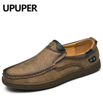 UPUPER Fashion Brand Men Shoes Casual Genuine Leather Shoes Men for Driving Luxury Flat Men Shoes Male Slip On Men Loafers
UPUPER Fashion Brand Men Shoes Casual Genuine Leather Shoes Men for Driving Luxury Flat Men Shoes Male Slip On Men Loafers