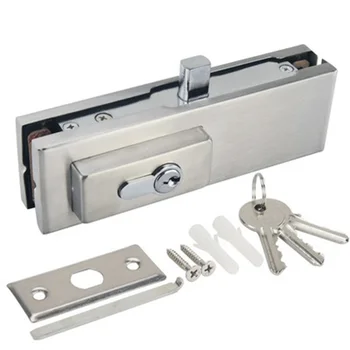 Commercial Durable Stainless Steel 10 mm -12 mm Anti-Theft Security Glass Door Lock Frameless Push Sliding Gate Lock With 3 Keys
Commercial Durable Stainless Steel 10 mm -12 mm Anti-Theft Security Glass Door Lock Frameless Push Sliding Gate Lock With 3 Keys