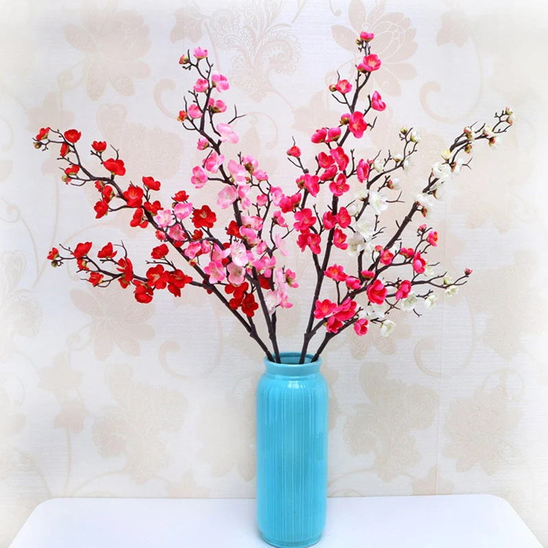 Peach Flower Artificial Cherry Spring Plum Blossom Branch Simulation Silk Flower Fake Branch Home Wedding Party Decor Art
Peach Flower Artificial Cherry Spring Plum Blossom Branch Simulation Silk Flower Fake Branch Home Wedding Party Decor Art