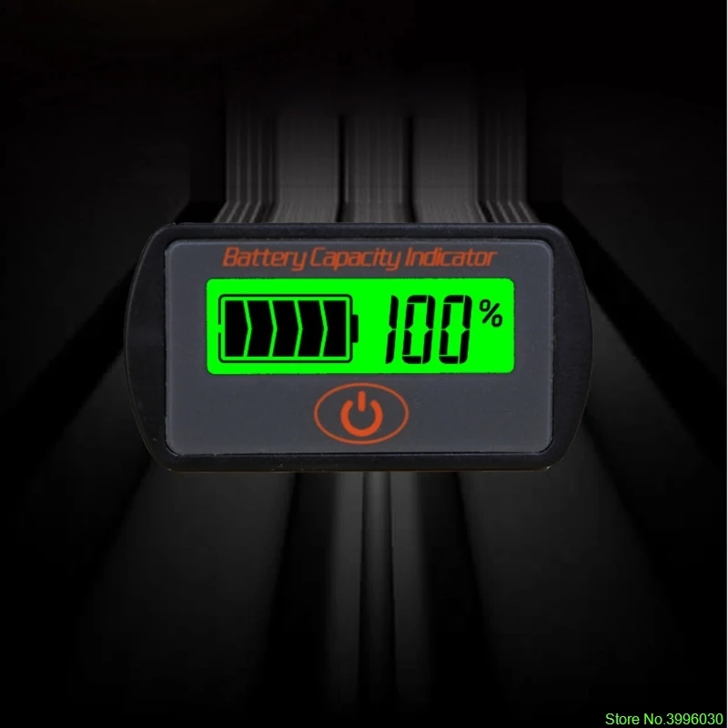 Blei Säure Batterie Indikator Intuitive Spannung Anzeige LED Display Meter 5-70V