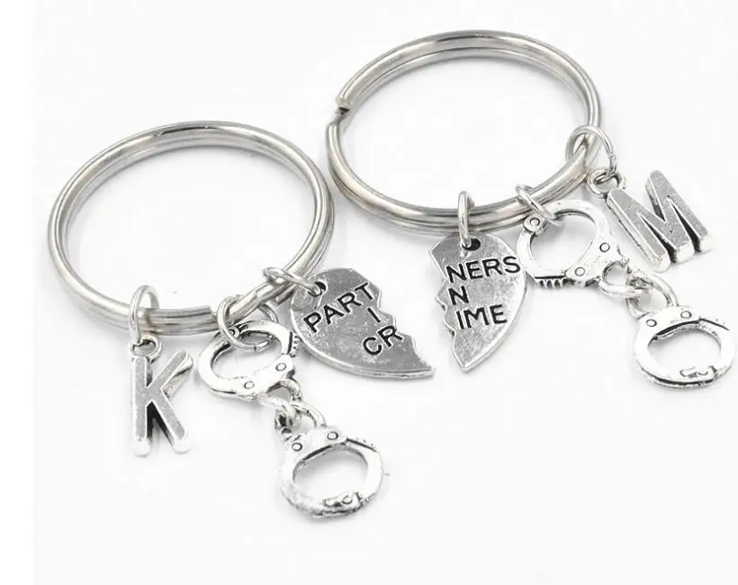 Vintage Silver Partners In Crime Best Bitches Heart Keychain Charms For Keys Car Bag Key Ring Handbag Couple Key Chains Gifts
Vintage Silver Partners In Crime Best Bitches Heart Keychain Charms For Keys Car Bag Key Ring Handbag Couple Key Chains Gifts