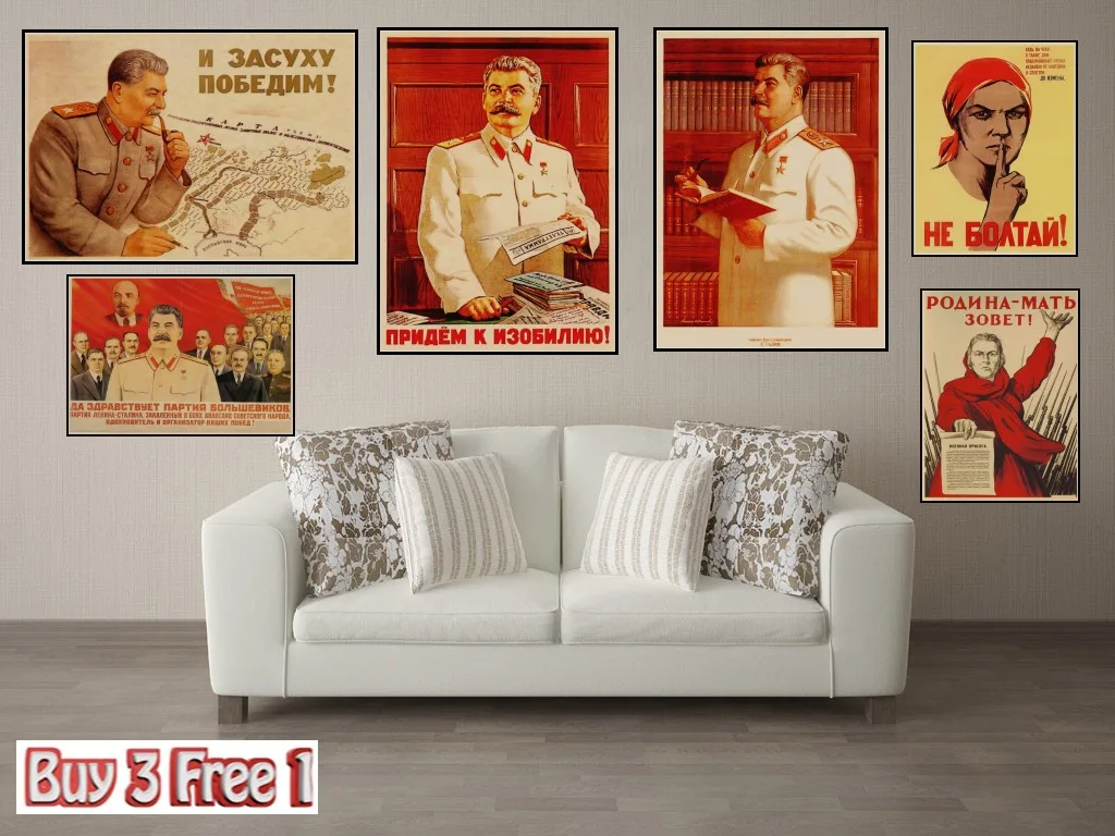 WWII Fight against enemy Soldier CCCP USSR Soviet Communism WW2 Classic Stalin Poster Decorative DIY Art Home Bar Poster Decor 8
WWII Fight against enemy Soldier CCCP USSR Soviet Communism WW2 Classic Stalin Poster Decorative DIY Art Home Bar Poster Decor 8