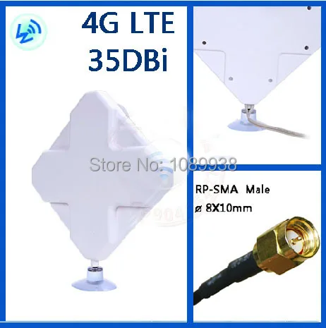 New high gain 4G 35DB antenna 2*TS9 connector for HUAWEI ZTE 4G Router/Modem antenna free shipping
New high gain 4G 35DB antenna 2*TS9 connector for HUAWEI ZTE 4G Router/Modem antenna free shipping