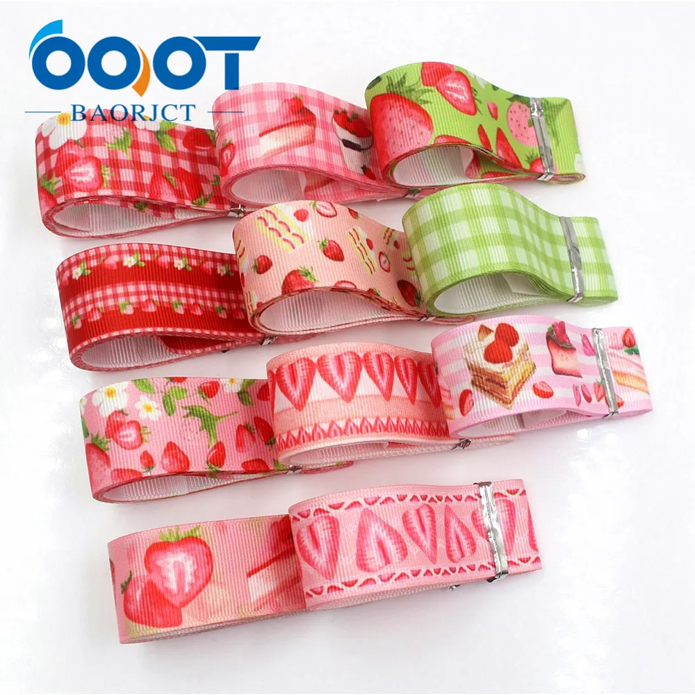 OOOT BAORJCT I-19411-916 25mm 10yards Fruit strawberry Printed grosgrain Ribbons,bow cap DIY accessories decorations materials
OOOT BAORJCT I-19411-916 25mm 10yards Fruit strawberry Printed grosgrain Ribbons,bow cap DIY accessories decorations materials