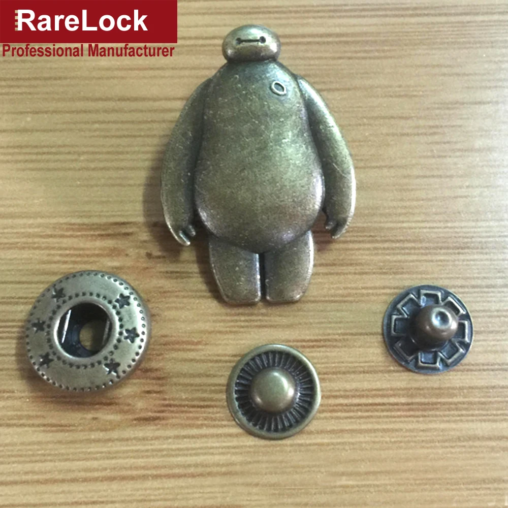 Rarelock 10pcs/lot Warm Baymax Button Bronze for DIY Jacket Dress Bag Accessory Snap Buttons Hardware a
Rarelock 10pcs/lot Warm Baymax Button Bronze for DIY Jacket Dress Bag Accessory Snap Buttons Hardware a