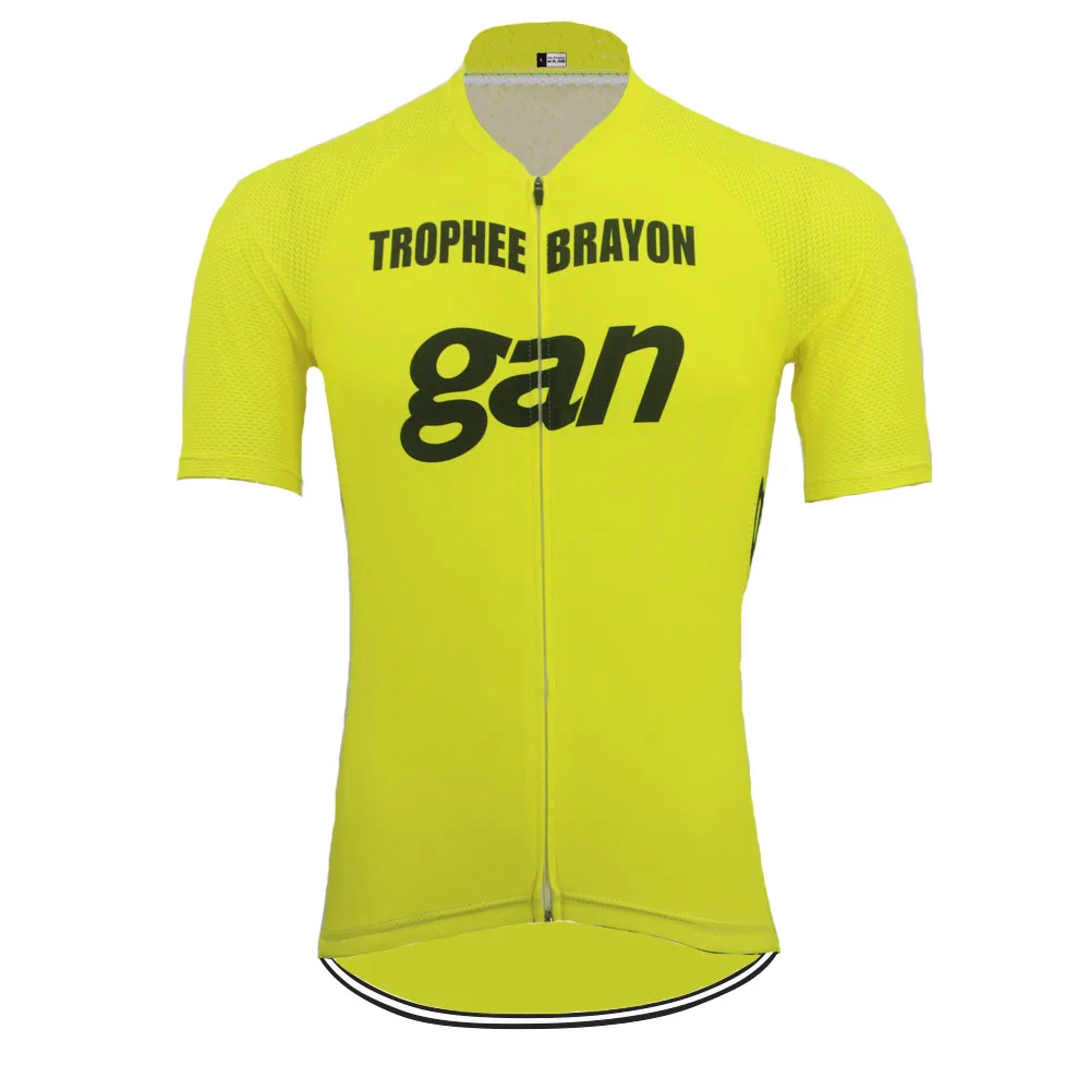2018 style men cycling jersey yellow Back Reflective strip cycling top Breathable pro team bicycle clothing Anti-sweat MTB
2018 style men cycling jersey yellow Back Reflective strip cycling top Breathable pro team bicycle clothing Anti-sweat MTB