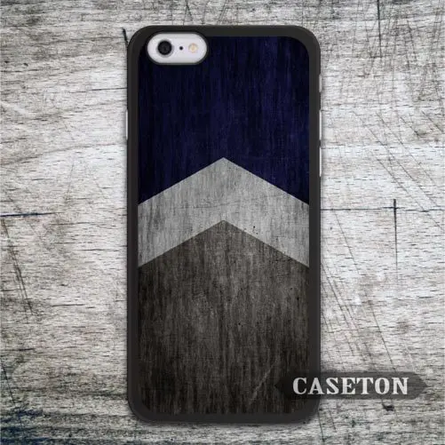 Navy Blue Arrow Wood font b Case b font For font b iPhone b font 7