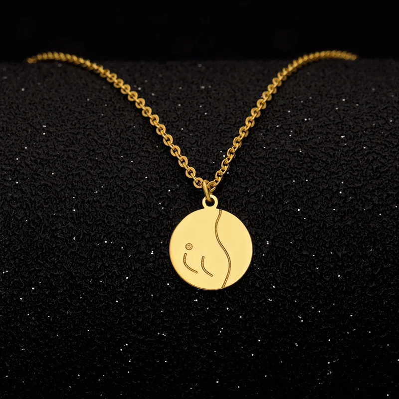 Butt Body Gold Chain Necklaces Pendents Collier Stainless Steel Necklace Bijoux Femme Jewelry For Women's Clothing & Accessories
Butt Body Gold Chain Necklaces Pendents Collier Stainless Steel Necklace Bijoux Femme Jewelry For Women's Clothing & Accessories