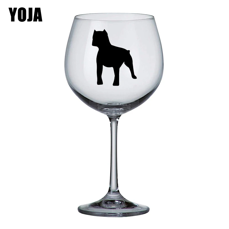 YOJA 4.7X6CM 6pcs Pitbull Animal Home Wall Decal Decor Funny Cups Wine Glass Stickers G1-0224 
YOJA 4.7X6CM 6pcs Pitbull Animal Home Wall Decal Decor Funny Cups Wine Glass Stickers G1-0224