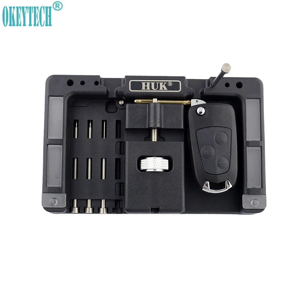 OkeyTech High Quality HUK Flip Key 4Pcs Pin Remover Jig Tool For Flip Tool Flip Key Vice Folding Key Fixing Tool Flip Key Vice
OkeyTech High Quality HUK Flip Key 4Pcs Pin Remover Jig Tool For Flip Tool Flip Key Vice Folding Key Fixing Tool Flip Key Vice