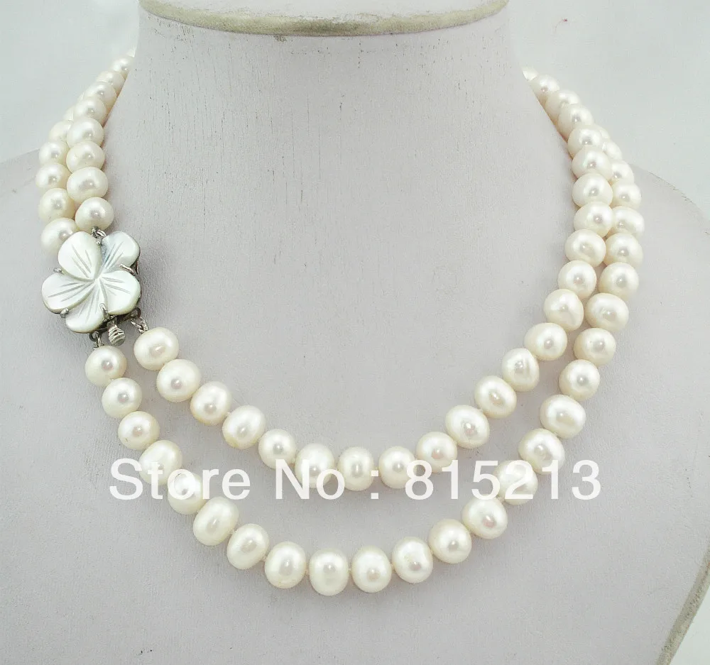 ddh0053 8-9mm Genuine White Freshwater Round Pearl Bead Necklace
ddh0053 8-9mm Genuine White Freshwater Round Pearl Bead Necklace