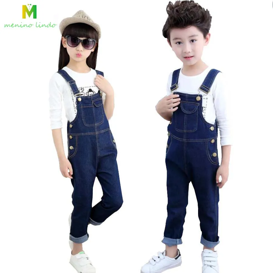 Kids jeans 2-5T boys spring cotton jeans children long trousers girls suspenders boys denim Bib pants child outwear clearnace
Kids jeans 2-5T boys spring cotton jeans children long trousers girls suspenders boys denim Bib pants child outwear clearnace