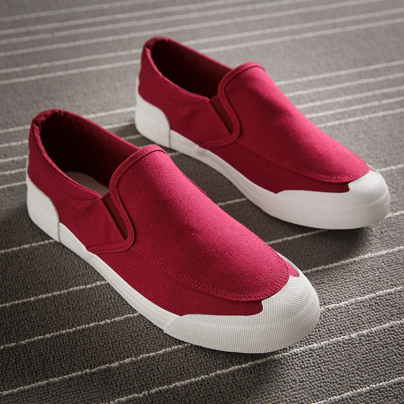 Мужская парусиновая обувь повседневные дышащие мокасины Chaussure Homme 2019 | Обувь