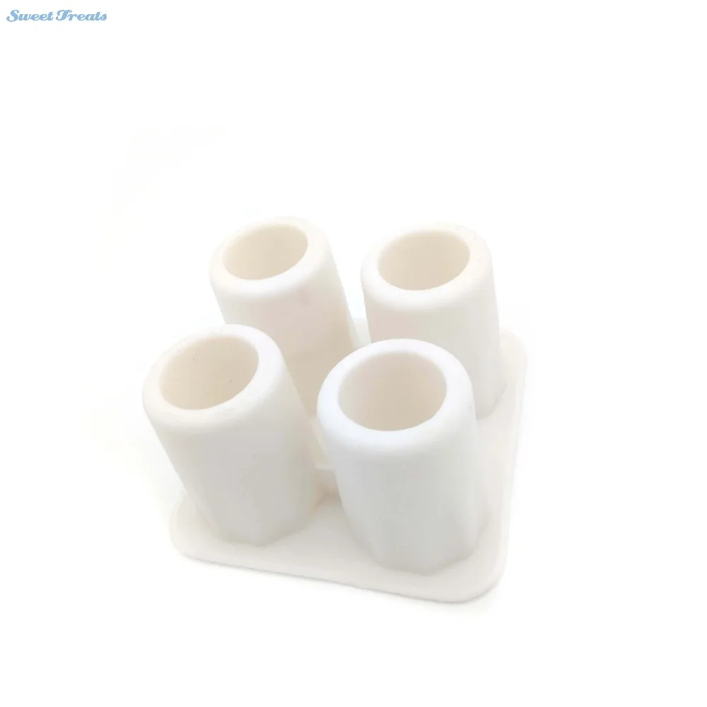 Резиновые кубики для льда в форме 4 чашек Sweettreats|ice tray|ice cube trayice shot tray |