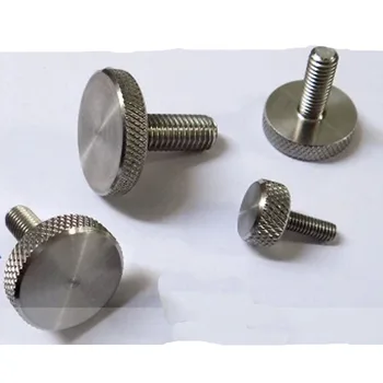 2pcs M4 M5 M6 Head diameter 20mm 304 stainless steel Hand screw Knurled large flat head screws Mirror bolt 10mm-40mm Length
2pcs M4 M5 M6 Head diameter 20mm 304 stainless steel Hand screw Knurled large flat head screws Mirror bolt 10mm-40mm Length
