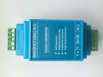 Industrial grade RS232 to RS422 converter passive adaptive baud rate self electric rail installation
Industrial grade RS232 to RS422 converter passive adaptive baud rate self electric rail installation
