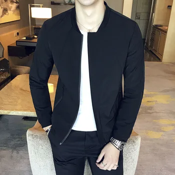 2018 Winter New Pattern Men's Fashion Casual Solid Color Jacket Tide Handsome Slim Scarf Collar Coat Male Streetwear M-2XL
2018 Winter New Pattern Men's Fashion Casual Solid Color Jacket Tide Handsome Slim Scarf Collar Coat Male Streetwear M-2XL