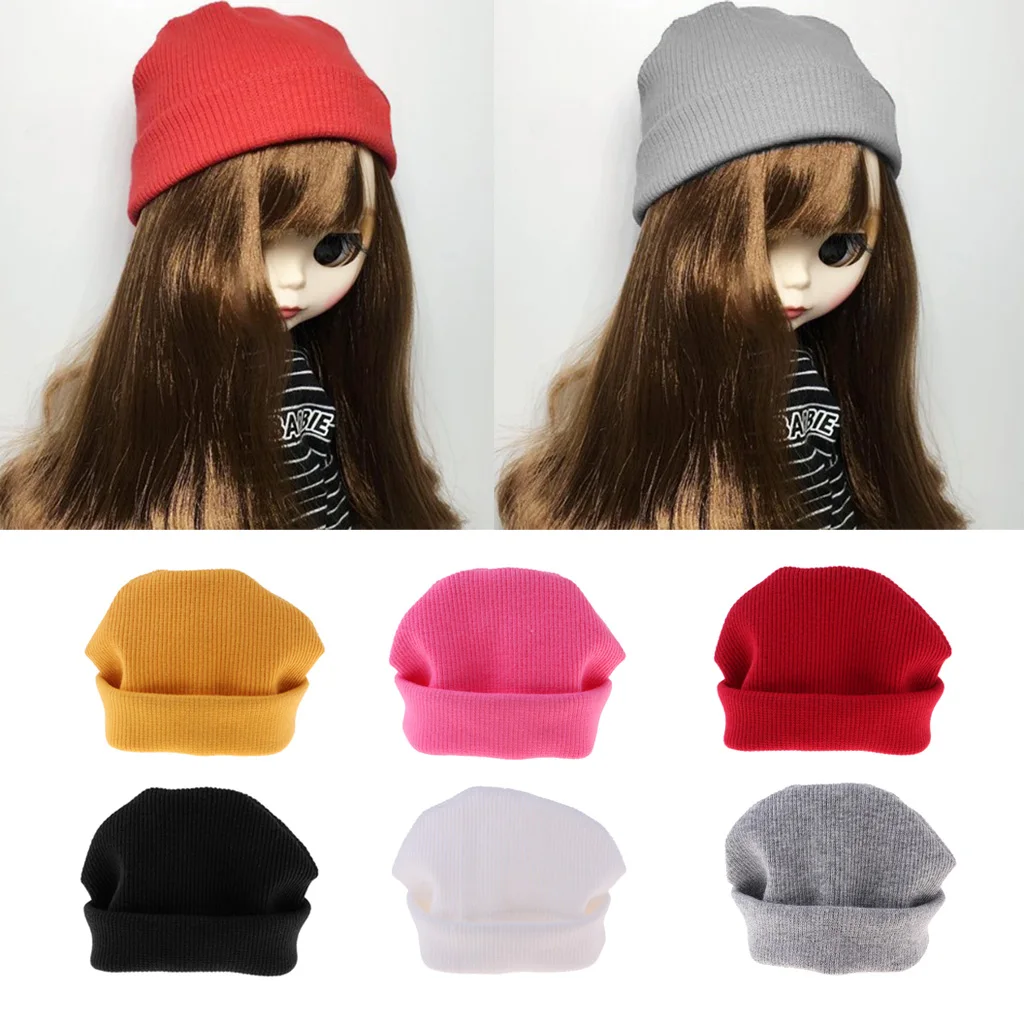 1/6 Fashion Doll Woolen Beanie Knitting Hat Skate Cap Casual Outfits for Blythe Winter Clothes Decor Accessories
1/6 Fashion Doll Woolen Beanie Knitting Hat Skate Cap Casual Outfits for Blythe Winter Clothes Decor Accessories