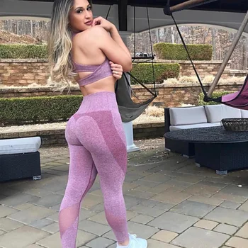 2PCS Energy Seamless Yoga Set Women Fitness Yoga Bra Sports Bra Tops+High Waist Patchwork Workout leggings Gym Pants Sports Suit
2PCS Energy Seamless Yoga Set Women Fitness Yoga Bra Sports Bra Tops+High Waist Patchwork Workout leggings Gym Pants Sports Suit