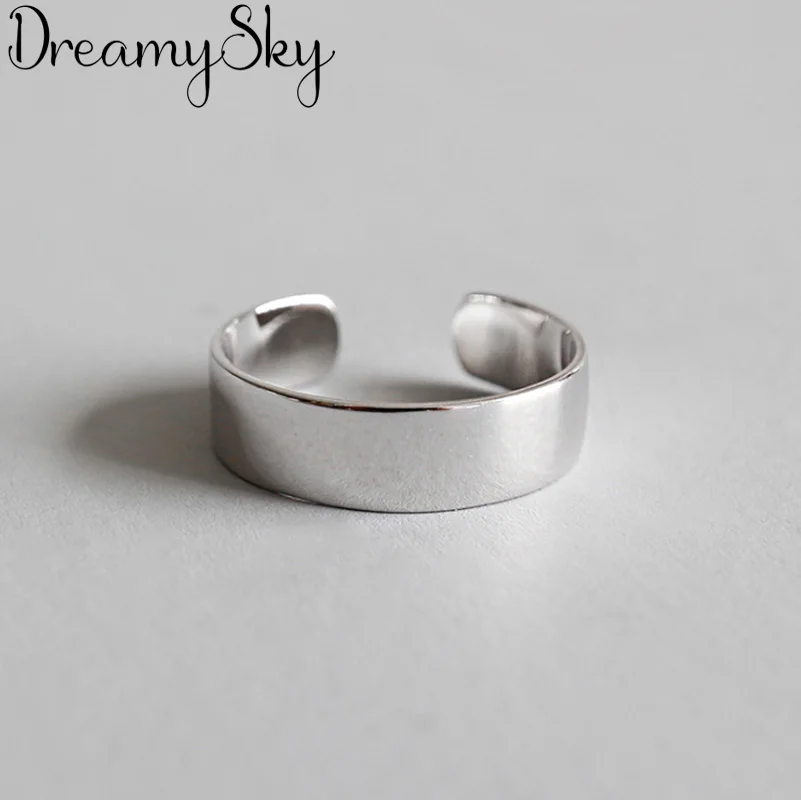 Wholesale Wedding Jewelry 925 Sterling Silver Smooth Rings For Women Punk Style Luxury Adjustable Size Statement Ring
Wholesale Wedding Jewelry 925 Sterling Silver Smooth Rings For Women Punk Style Luxury Adjustable Size Statement Ring