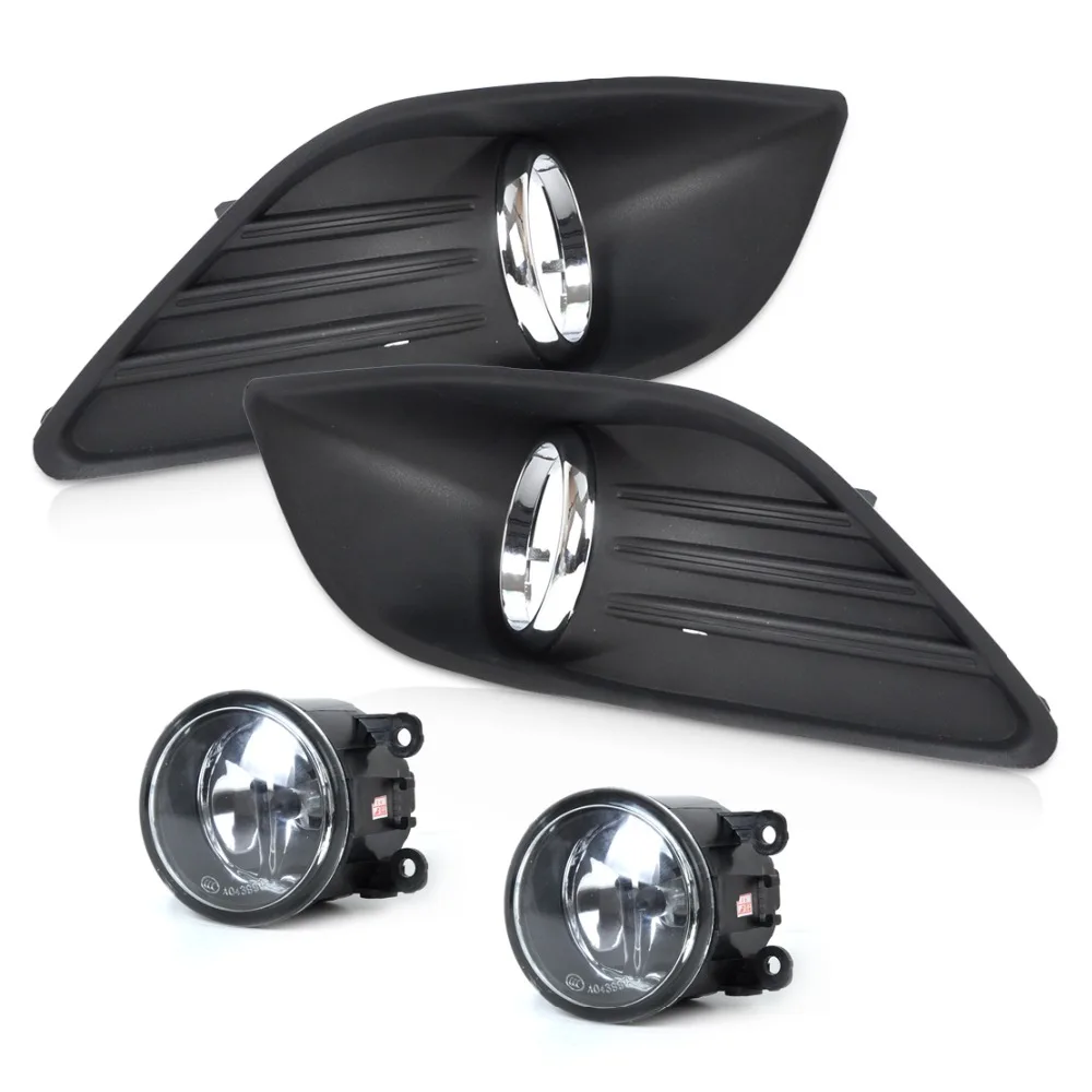 DWCX New Black Front Lower Left Right Bumper Fog Light Grille Cover + Fog Lamp Kit for 2009 2010 2011 Ford Focus Sedan 4 Door
DWCX New Black Front Lower Left Right Bumper Fog Light Grille Cover + Fog Lamp Kit for 2009 2010 2011 Ford Focus Sedan 4 Door