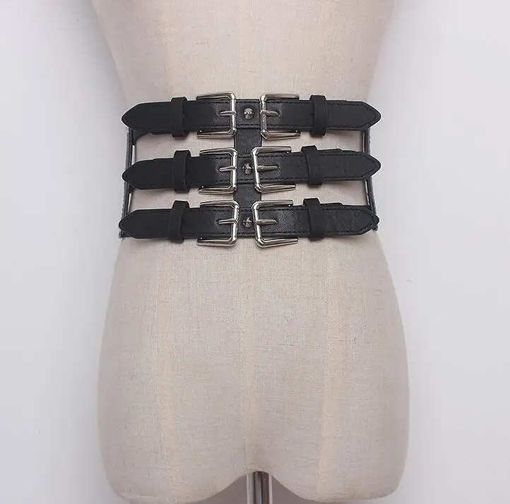 Women's runway fashion elastic pu leather Cummerbunds female Dress Corsets Waistband Belts decoration wide belt R1646
Women's runway fashion elastic pu leather Cummerbunds female Dress Corsets Waistband Belts decoration wide belt R1646