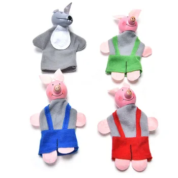 4pcs/1 Set Baby Little Pigs Finger Puppets Kids Educational Hand Toy Story Toy For Boy Girl
4pcs/1 Set Baby Little Pigs Finger Puppets Kids Educational Hand Toy Story Toy For Boy Girl