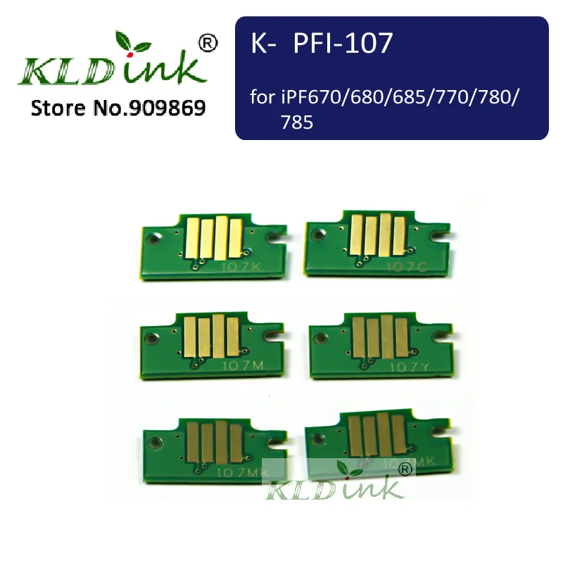 PFI-107 Cartridge chip for imagePROGRAF iPF670 iPF680 iPF685 iPF770 iPF780 iPF785 Printer
PFI-107 Cartridge chip for imagePROGRAF iPF670 iPF680 iPF685 iPF770 iPF780 iPF785 Printer