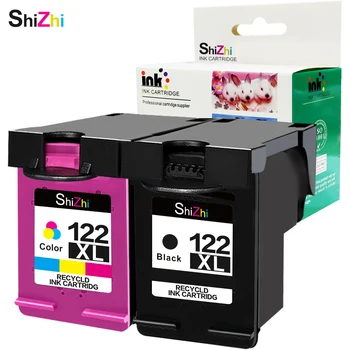 SHIZHI Ink cartridge Compatible For HP 122 XL 122xl For HP Deskjet 1000 1050 1510 2000 2050 2050s 3000 3050A 3052A 3054A printer