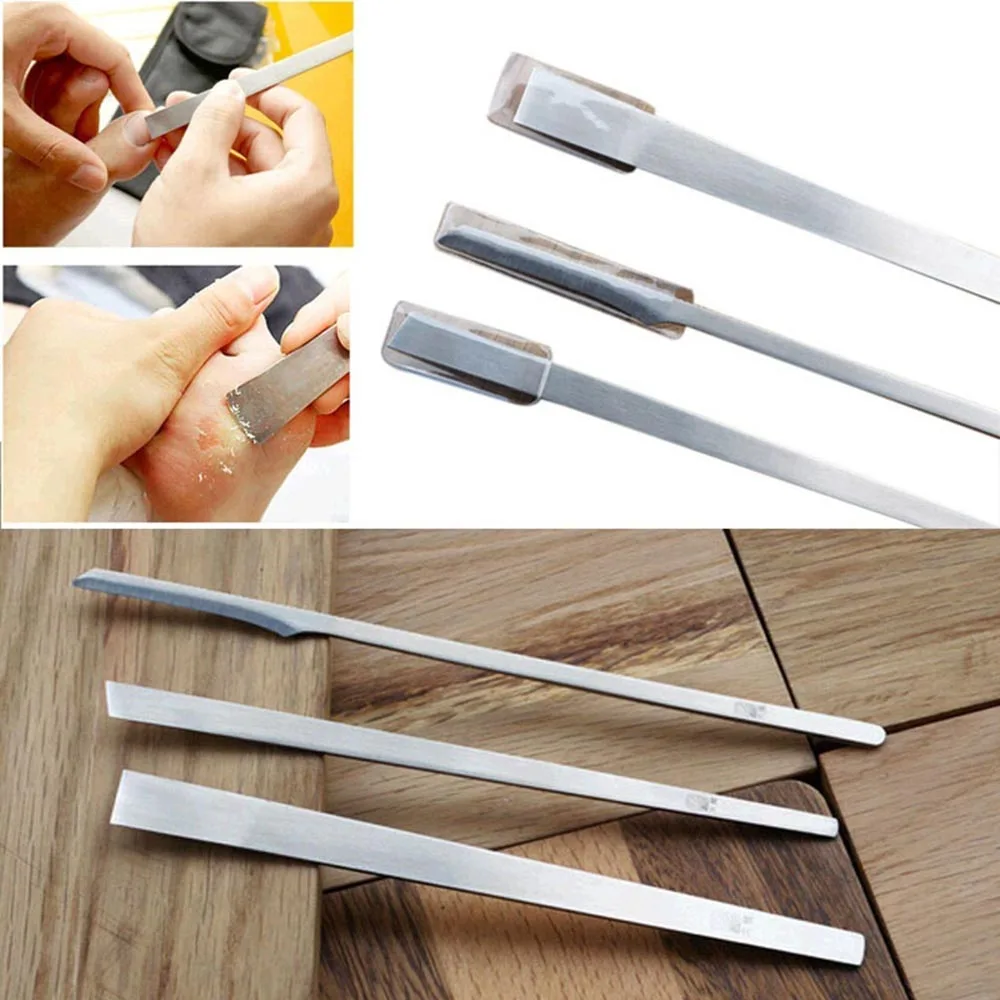 3pcs/set Stainless Steel Pedicure Knife Dead Skin Cells Remover Cleaner Professional Pedicure Tool High Quality
3pcs/set Stainless Steel Pedicure Knife Dead Skin Cells Remover Cleaner Professional Pedicure Tool High Quality