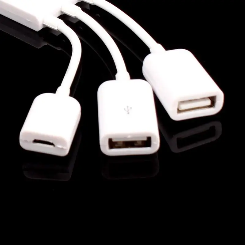2х хост OTG концентратор двойной Micro USB Кабель-адаптер для Samsung Galaxy S3 S4 Google Nexus #70065 |