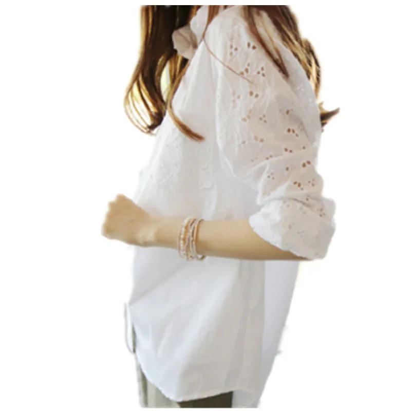 2019 White Embroidery Blouse Women Shirt Plus Size Casual ladies long sleeve Womens Tops and Blouses 3XL 4XL Hollow Out AA026S50
2019 White Embroidery Blouse Women Shirt Plus Size Casual ladies long sleeve Womens Tops and Blouses 3XL 4XL Hollow Out AA026S50