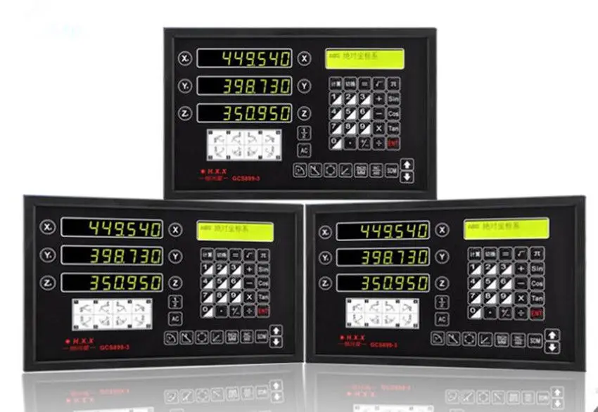 3 Axis Digital Readout DRO for Milling Lathe Machine with Precision Linear Scale
3 Axis Digital Readout DRO for Milling Lathe Machine with Precision Linear Scale