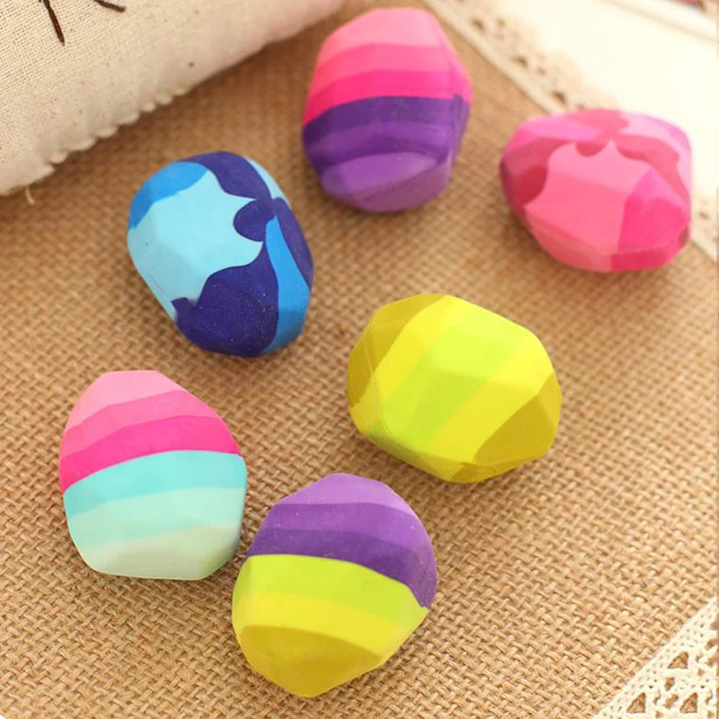 MIRUI Colorful Stone Shape Eraser Geese In Soft Rubber Erasers Irregular Shape Rock Big Pen Eraser Student Stationery Supplies
MIRUI Colorful Stone Shape Eraser Geese In Soft Rubber Erasers Irregular Shape Rock Big Pen Eraser Student Stationery Supplies