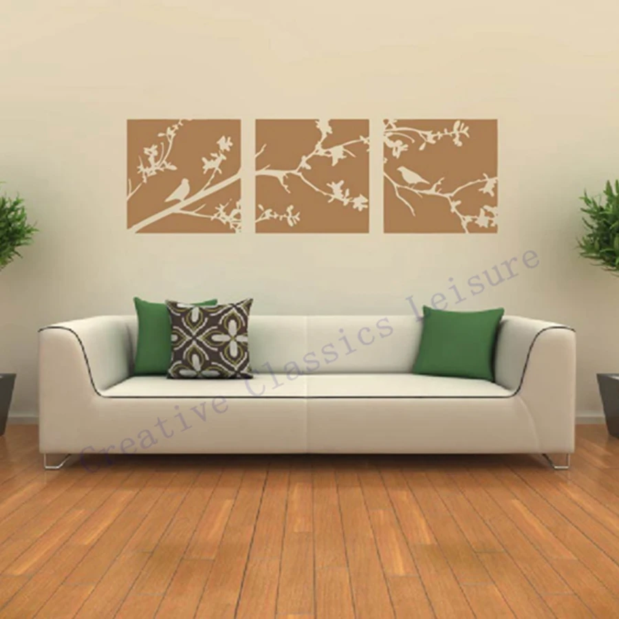 Free shipping Tree Wall Decals Vinyl Wall Art ,birds on tree branch wall decal sticker,Three Panel wall stickers home decoration
Free shipping Tree Wall Decals Vinyl Wall Art ,birds on tree branch wall decal sticker,Three Panel wall stickers home decoration