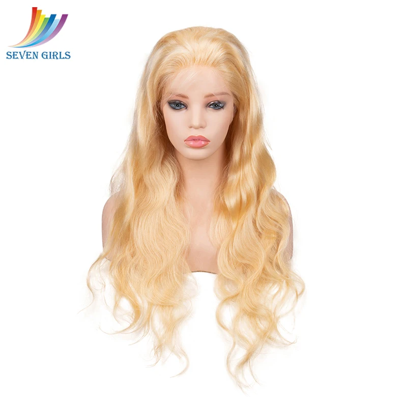 Sevengirls Honey Blonde Preplucked Full Lace Virgin Human Hair Wig Body Wave Natural Hairline Transparent Lace Wet And Wave Wig
Sevengirls Honey Blonde Preplucked Full Lace Virgin Human Hair Wig Body Wave Natural Hairline Transparent Lace Wet And Wave Wig