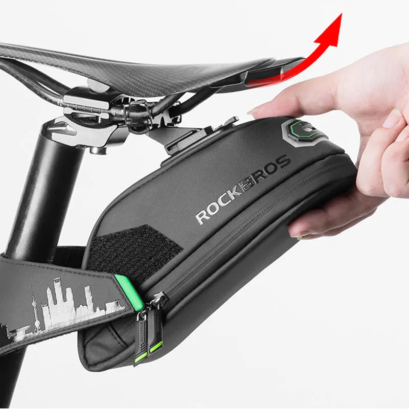 ROCKBROS Rainproof Bicycle Bag High Capacity Black Bike Saddle Bag For Cycling Rear Seatpost Panniers MTB Road Bike Accessories
ROCKBROS Rainproof Bicycle Bag High Capacity Black Bike Saddle Bag For Cycling Rear Seatpost Panniers MTB Road Bike Accessories